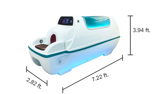 biowellness pod -main measurements