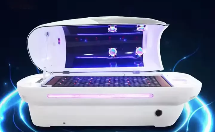 quantum wellness bed open lid